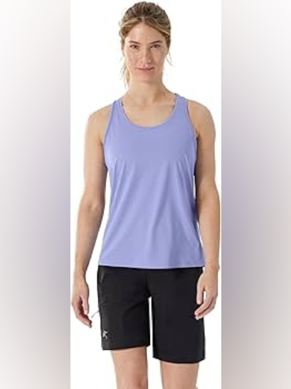 NWT Arc'teryx Taema Tank Women's lightweight tank top in light blue purple